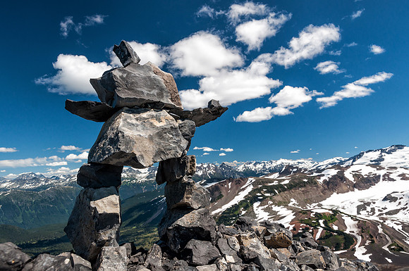 Black Tusk Inukshuk
