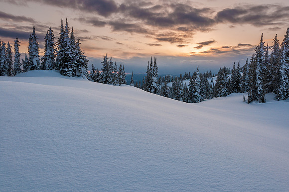 Wells Gray Sunset